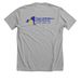 PWANY Logo, a Athletic Heather Premium Unisex Tee (back-view)