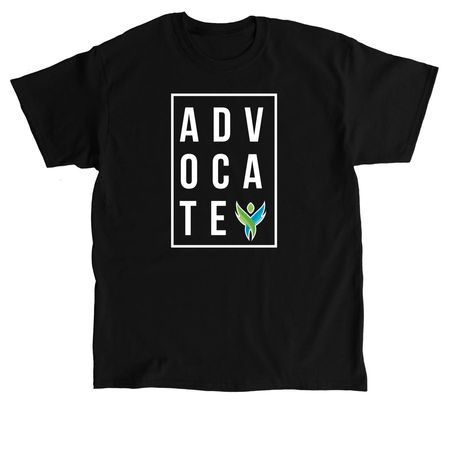 ADVOCATE TEE - Autism Acceptance Month, a Black Classic Unisex Tee