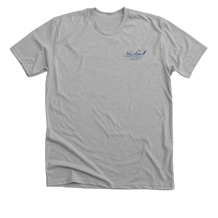 JAA Online Spirit of 1776 Eagle, a Athletic Heather Premium Unisex Tee