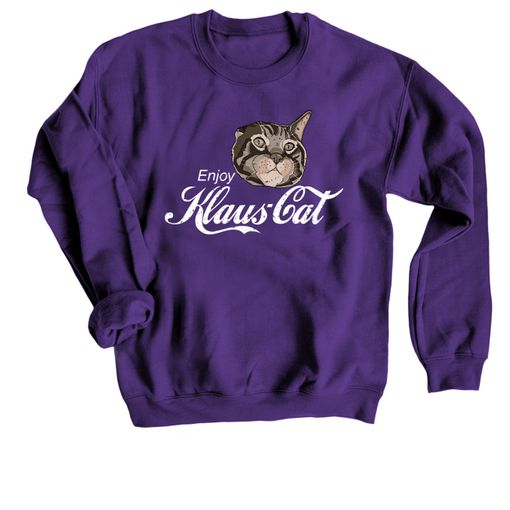Klaus Is It! Purple Sweatshirt