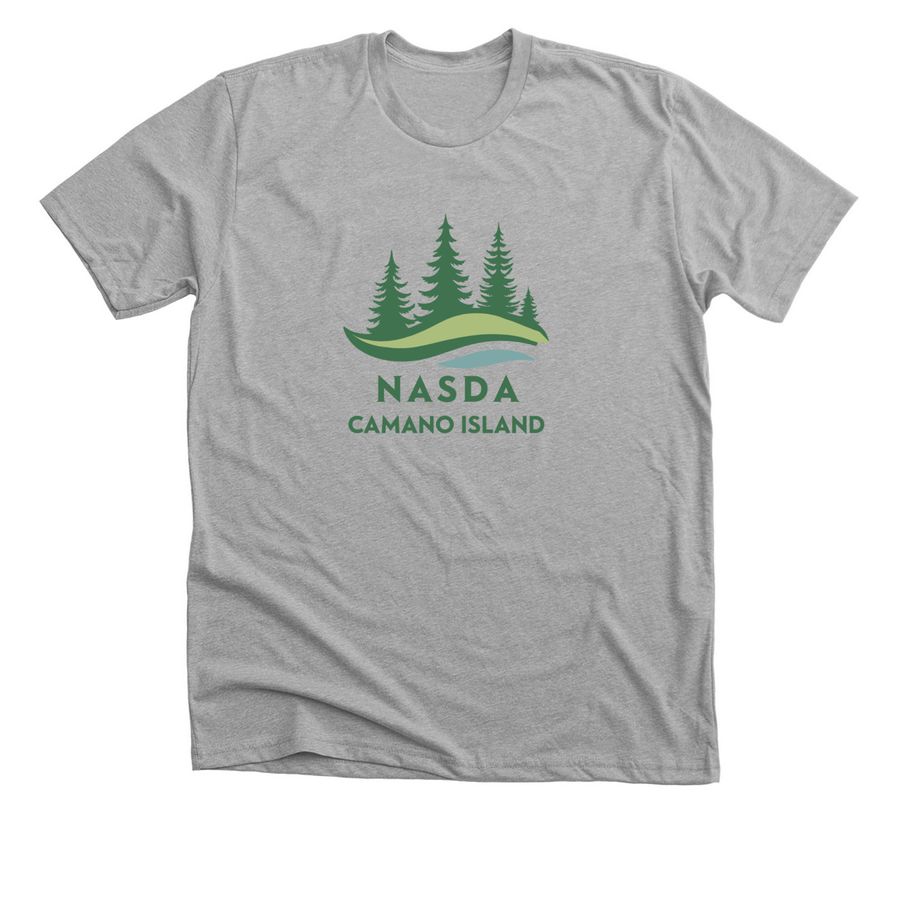 Camano Island t-shirts for a good cause!, a Athletic Heather Premium Unisex Tee