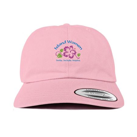 Support and Represent Island Women (hats), a Pink Printed Classic Baseball Cap