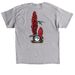 Snow Plant (Back of shirt) - SNA Apparel, a Sport Grey Classic Unisex Tee (back-view)