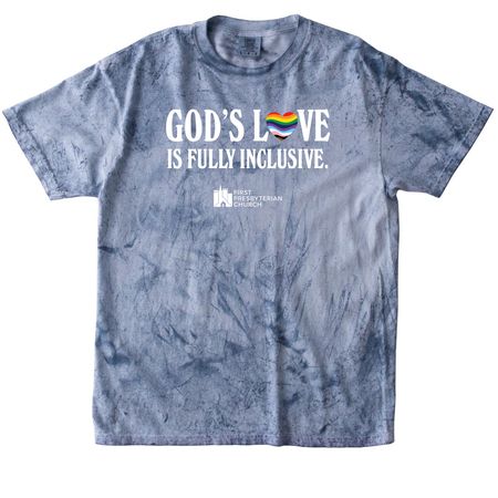 God's Love ? Pride 2026, a Ocean Comfort Colors Colorblast Tee