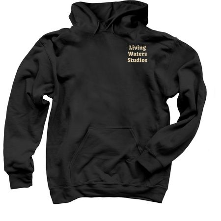 Divine Rescue, a Black Pullover Hoodie