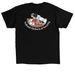 Milo, a Black Classic Unisex Tee (back-view)