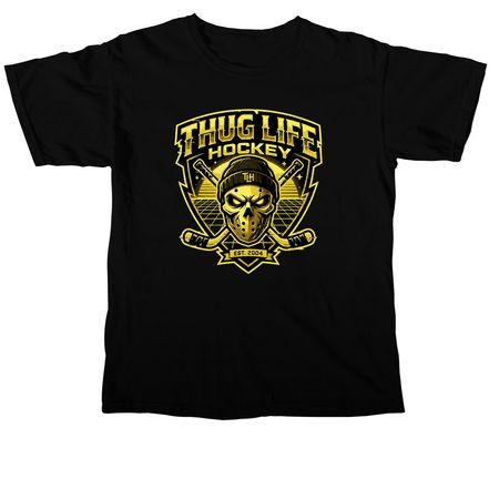 Thug Life Vaporwave, a Black Comfort Colors Unisex Tee