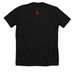 Khorne hub, a Solid Black Blend Premium Unisex Tee (back-view)