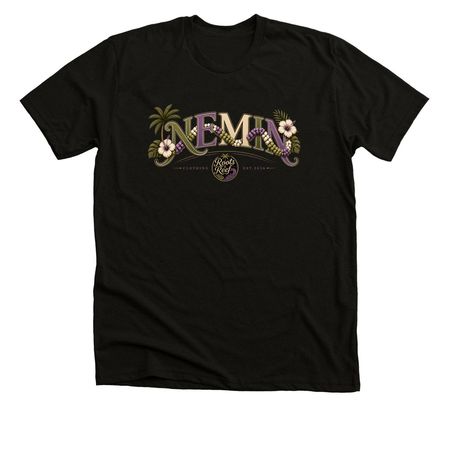 NEMIN??, a Solid Black Blend Premium Unisex Tee