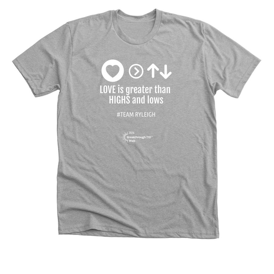 2026 Team Ryleigh, a Athletic Heather Premium Unisex Tee