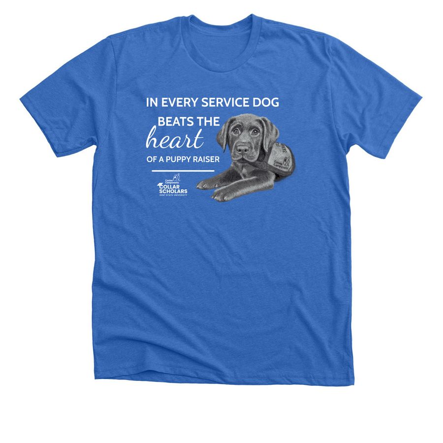 Collar Scholars Fundraiser, a Heather True Royal Premium Unisex Tee