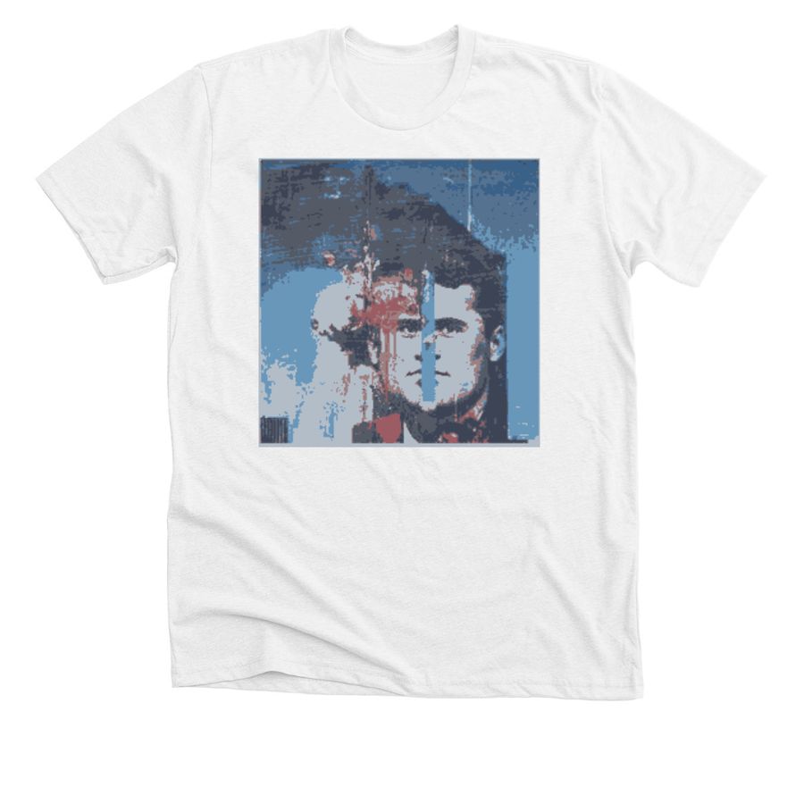 Official Charlie Kirk 9 11 face Twin Towers s, a Solid White Blend Premium Unisex Tee