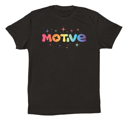 Motive Pride 2026, a Black Premium Cotton Tee