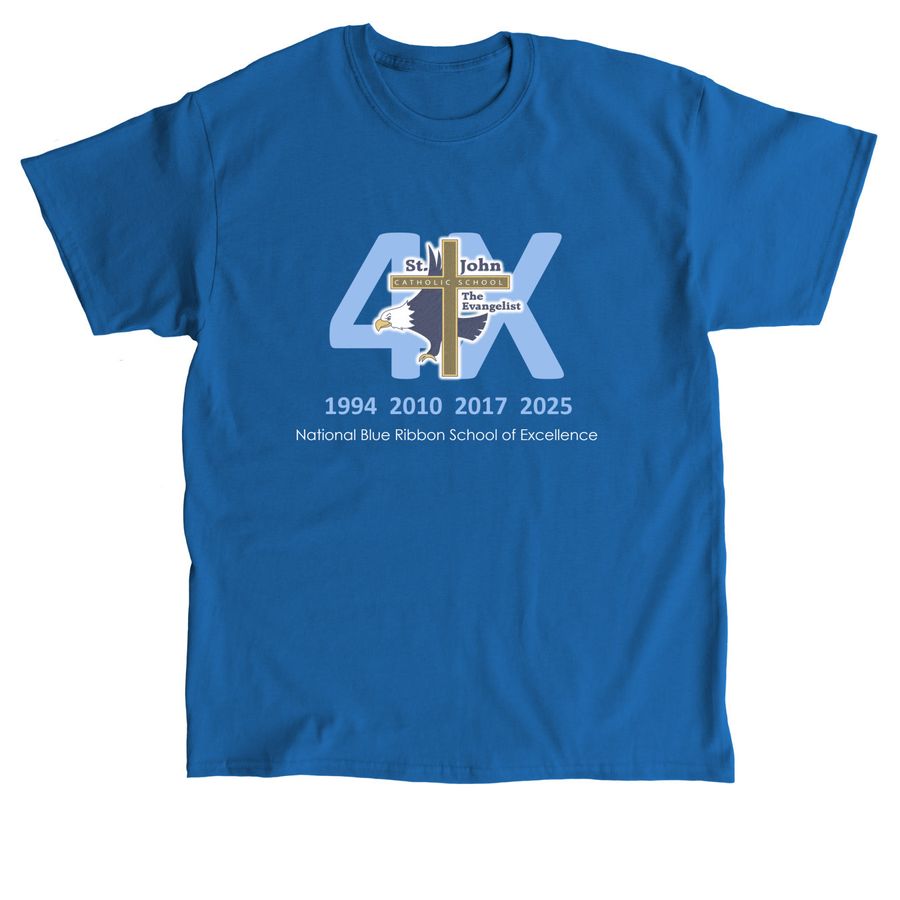 Blue Ribbon Shirt, a Royal Classic Unisex Tee