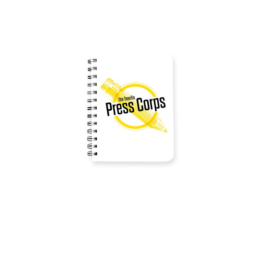 Press Corps Notebook, a White Spiral Notebook