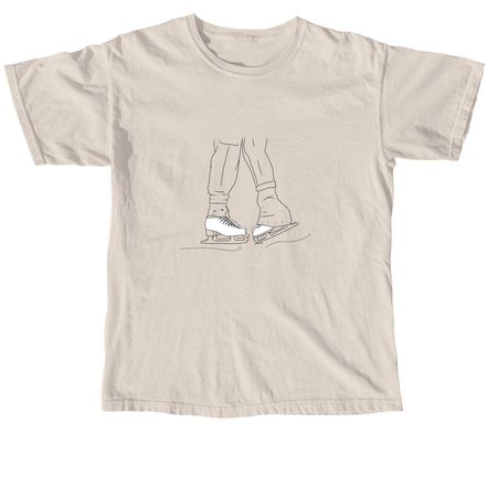 Sapphic Skaters <3, a Ivory Comfort Colors Unisex Tee
