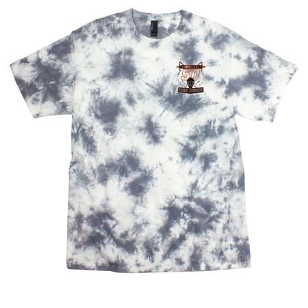 Cords Merch, a Grey Crystal Tie Dye Tee