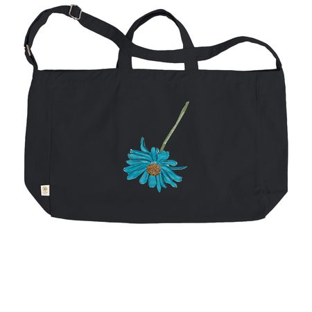 We have to take care of eachother blue tote&nbsp;, a Black Reclaimist G2G Tote Bag