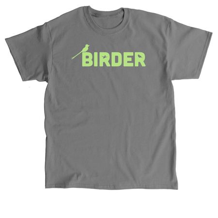 Birder, a Charcoal Classic Unisex Tee