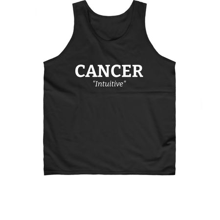 THE SECRETS OF SIGNZ, a Black Classic Unisex Tank Top