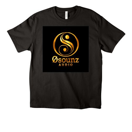 0sounz, a Black Unisex Heavyweight Tee
