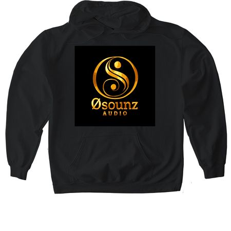 0sounz, a Black Gildan Softstyle Pullover Hoodie