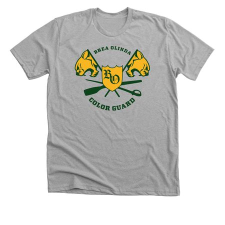 BOHS Color Guard Spirit Wear, a Athletic Heather Premium Unisex Tee