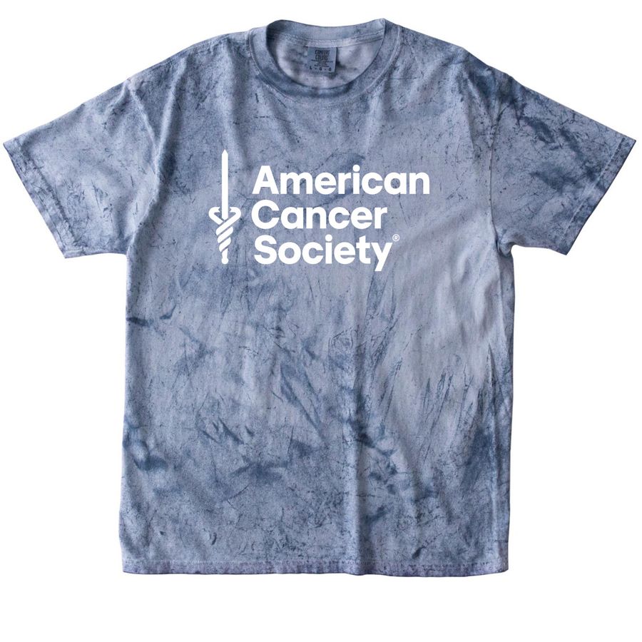 Fighting Cancer in Full Color, a Ocean Comfort Colors Colorblast Tee