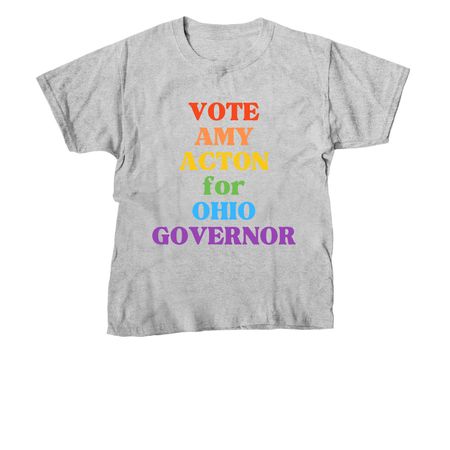 Amy Acton For Governor, a Sport Grey Youth Unisex Tee