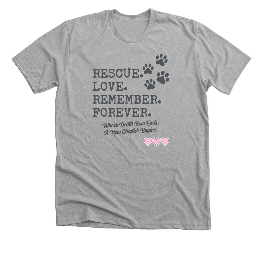One By One Final Sale, a Athletic Heather Premium Unisex Tee
