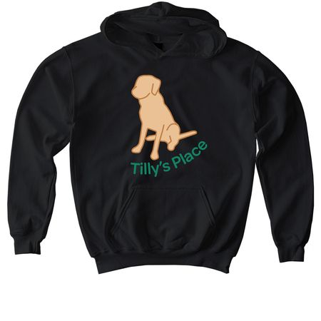 Clothing, a Black Softstyle Youth Pullover Hoodie