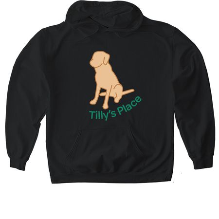 Clothing, a Black Gildan Softstyle Pullover Hoodie