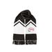 Ambassador Gift, a Black/ White Two-Tone Gameday Scarf