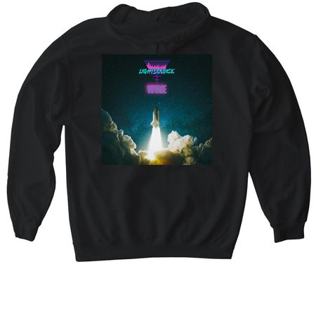 Official Voyage Tees, a Black Gildan Softstyle Pullover Hoodie