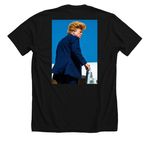 WIG OF THE CENTURY&nbsp;, a Solid Black Blend Premium Unisex Tee (back-view)