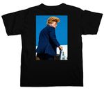 WIG OF THE CENTURY&nbsp;, a Black Comfort Colors Unisex Tee (back-view)
