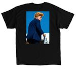 WIG OF THE CENTURY&nbsp;, a Black Classic Unisex Tee (back-view)