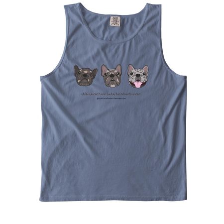 Mogwai Merch, a Blue Jean Comfort Colors Tank Top
