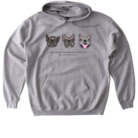 Mogwai Merch, a Sport Grey Gildan Softstyle Pullover Hoodie