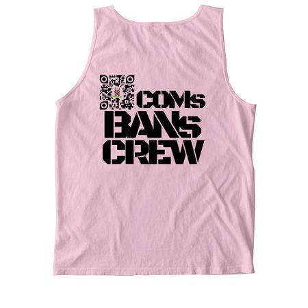 CMC/CBC (COLLAB), a Blossom Comfort Colors Tank Top (back-view)