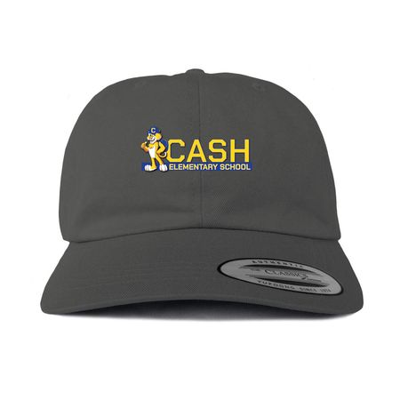 Cash Elementary Caps!, a Dark Gray Printed Classic Baseball Cap