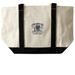 After Harvest Fest Tote Bag&nbsp;, a Natural/Black Large Two-Tone Canvas Tote Bag