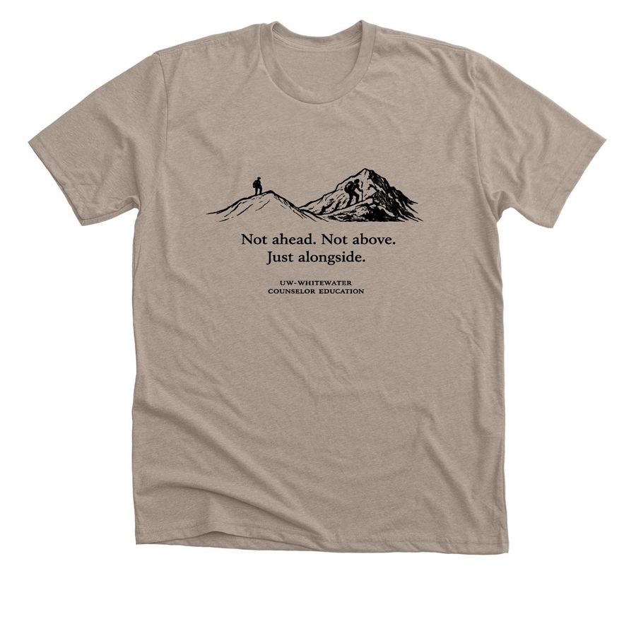 Just Alongside, a Heather Stone Premium Unisex Tee