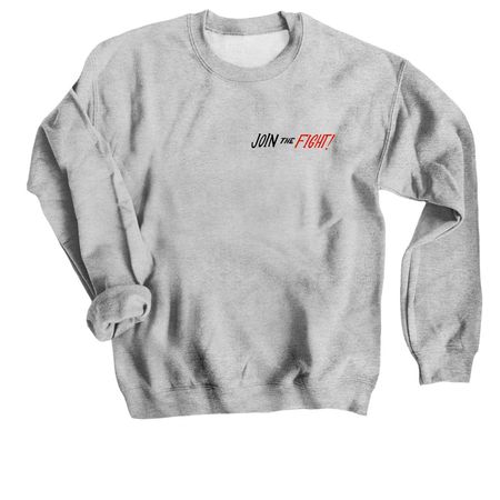 Stroke Awareness Campaign, a Sport Grey Crewneck Sweatshirt