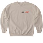 Stroke Awareness Campaign, a Sand Softstyle Crewneck Sweatshirt (back-view)