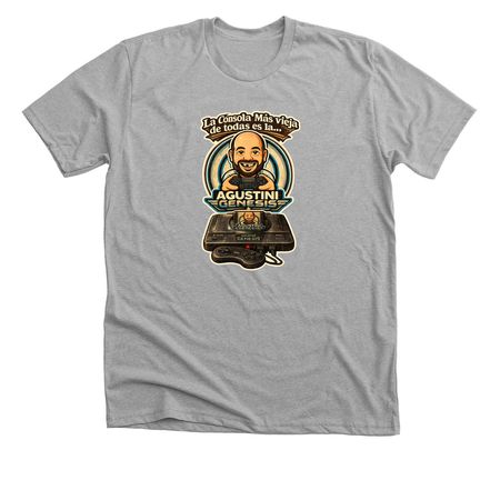 ? Agustini Genesis ? La Consola, a Athletic Heather Premium Unisex Tee