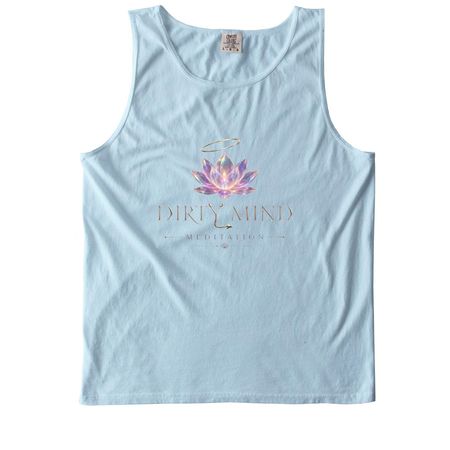 Brand Merch, a Chambray Comfort Colors Tank Top