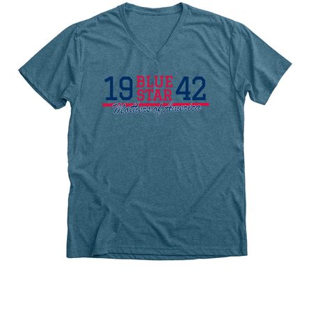 BSM Ca 46 Fundraiser, a Heather Deep Teal Premium V-Neck Tee