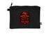 Pouch, a Black 9"x7" Hemp Blend Pouch