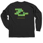 OTMR Live 2026 - Teal, a Black Classic Long Sleeve Tee (back-view)